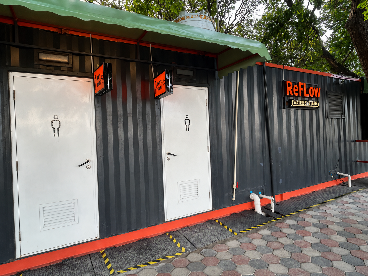 ReFlow cabin on site