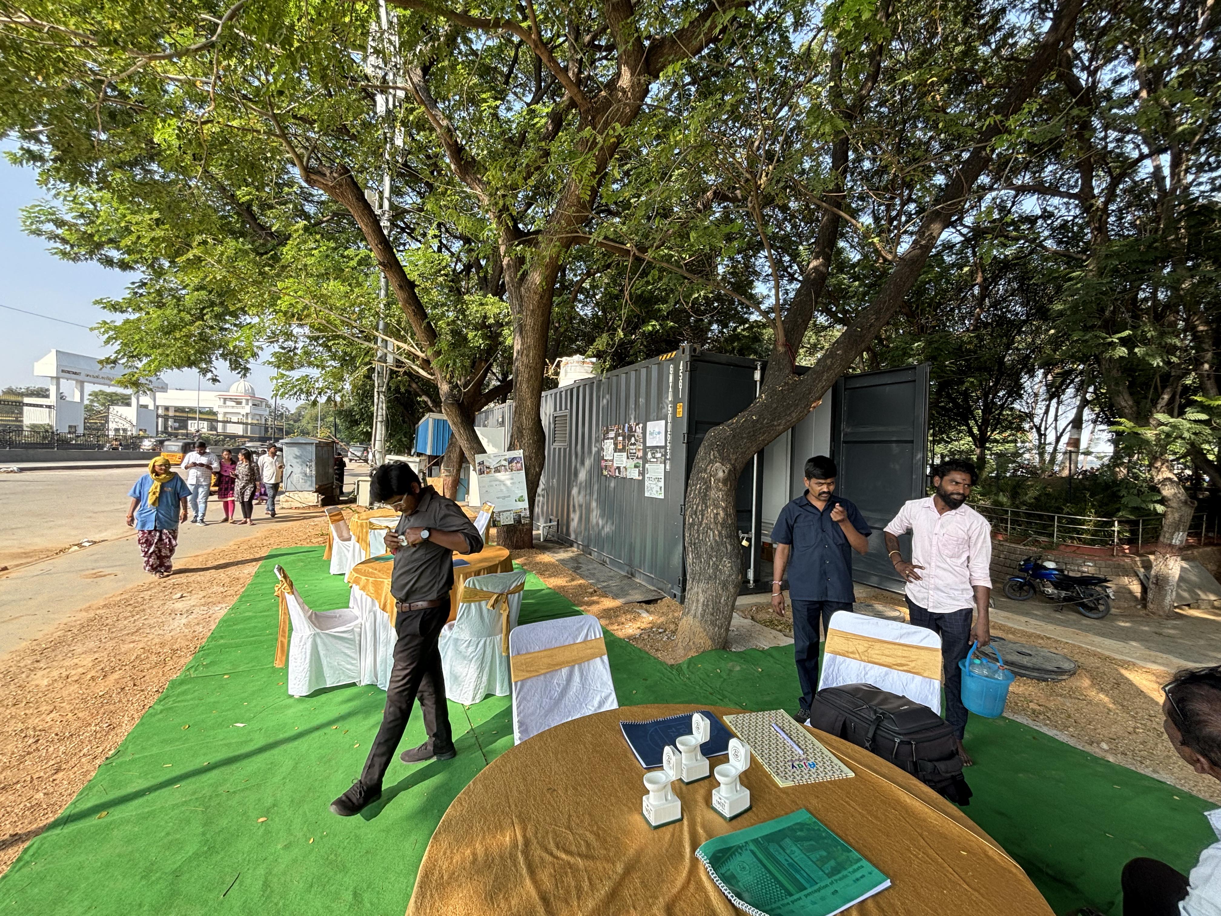 ReFlow B-CRT unit at Lumbini Park